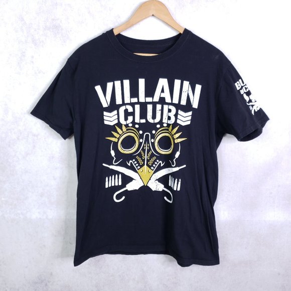 Bullet Club Villain Club NJPW Wrestling T-Shirt - Picture 1 of 7
